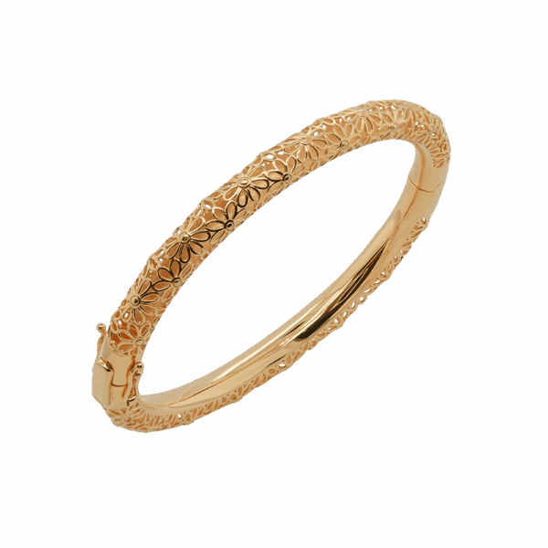 Flora Luxe 916 Gold Bangle
