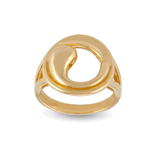 916 Gold Si Dian Jin Designer Series: Bliss Ring