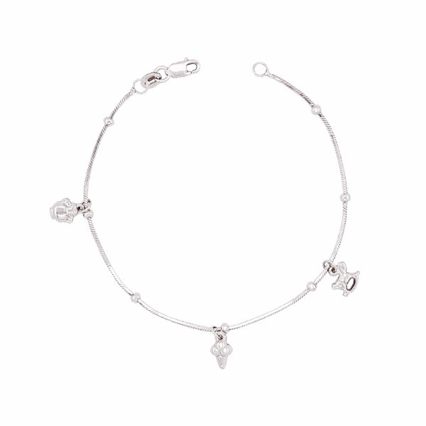 Childhood 750 White Gold Bracelet