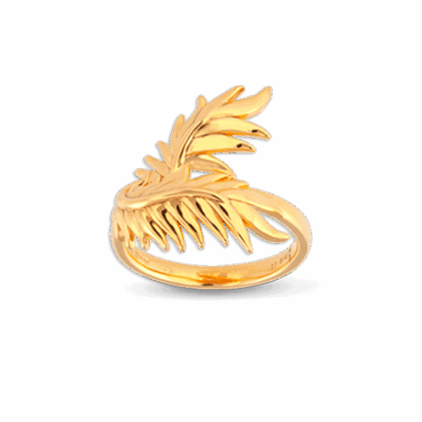916 Gold Si Dian Jin Designer Series: Flight of Phoenix Ring