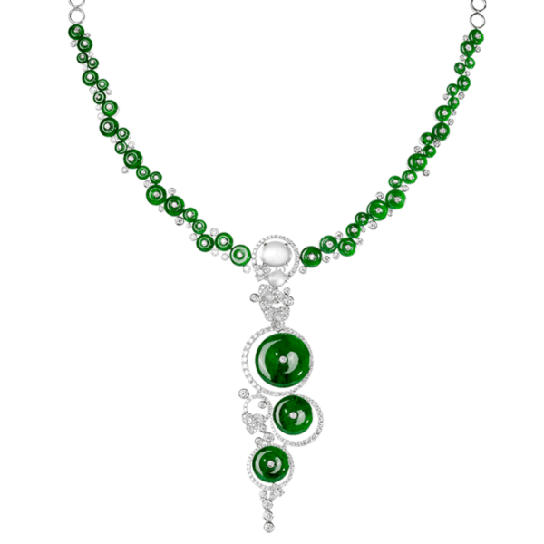 "Amity"Jadeite Pendant Necklace